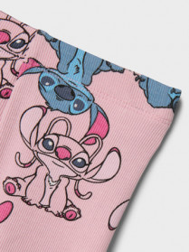 NAME IT Stitch Rib Shorts Asbina Cameo Pink